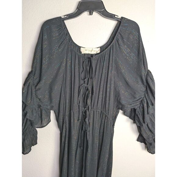 Jen’s Pirate Booty Revolution Kimono Electric Avenue Metallic Black Revolve M/L - Picture 5 of 11